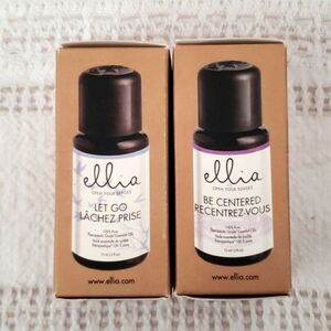 Ellia therapeutic essential oils be centered meditation& let go relaxation blend